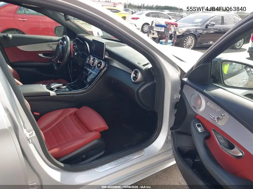 2015 MERCEDES C-KLASSE VIN 55SWF4JB4FU063840 — фото 5