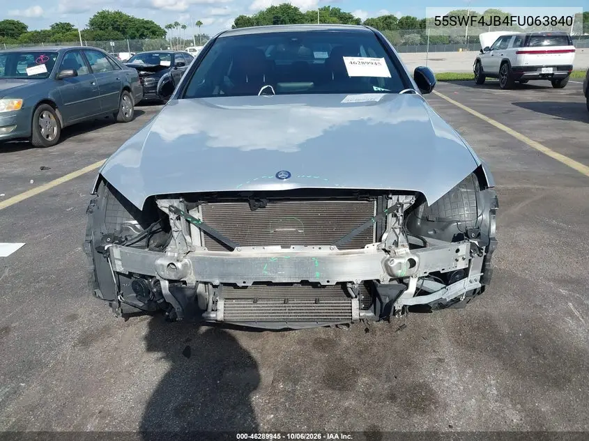 2015 MERCEDES C-KLASSE VIN 55SWF4JB4FU063840 — фото 6