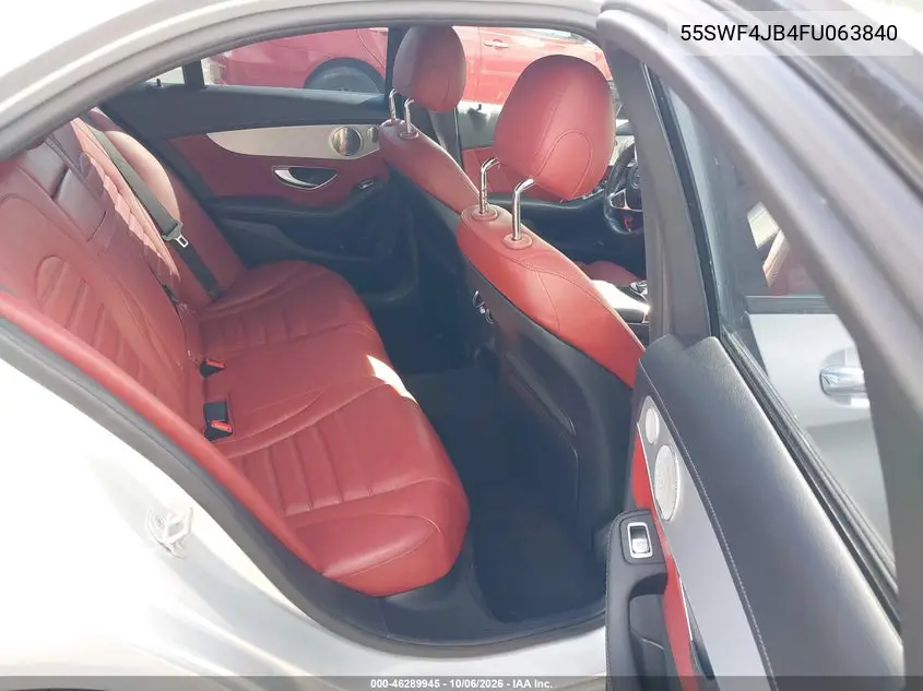 2015 MERCEDES C-KLASSE VIN 55SWF4JB4FU063840 — фото 8