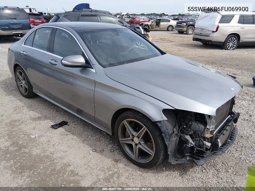 MERCEDES C-KLASSE 2015, VIN 55SWF4KB6FU069900