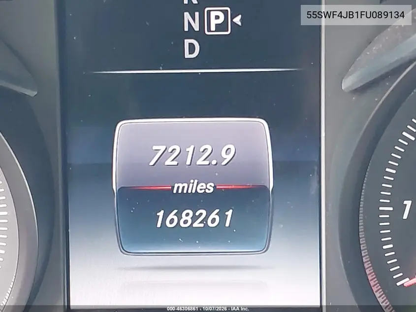 2015 MERCEDES C-KLASSE VIN 55SWF4JB1FU089134 — фото 15