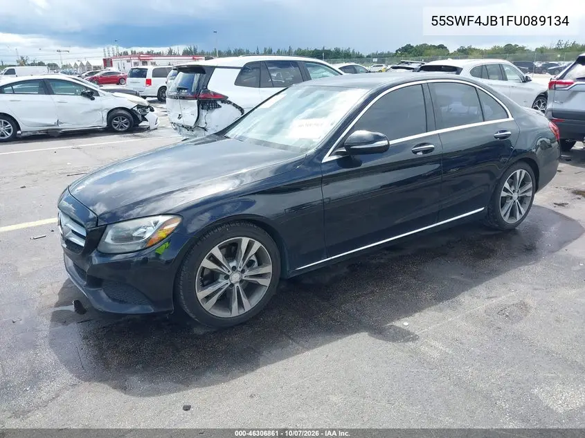 2015 MERCEDES C-KLASSE VIN 55SWF4JB1FU089134 — фото 2