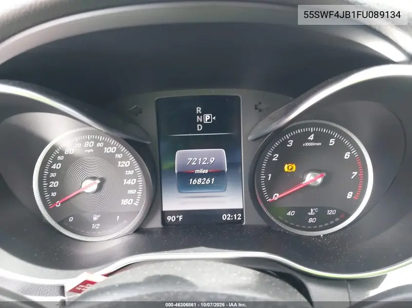 2015 MERCEDES C-KLASSE VIN 55SWF4JB1FU089134 — фото 7