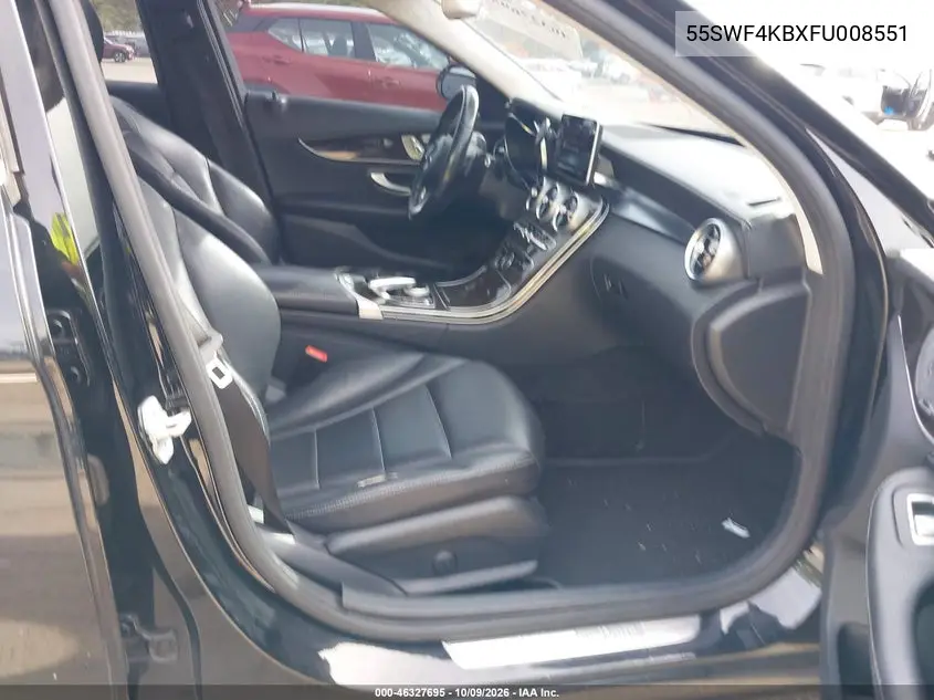 2015 MERCEDES C-KLASSE VIN 55SWF4KBXFU008551 — фото 5