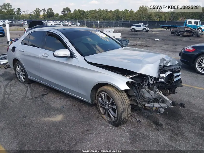 MERCEDES C-KLASSE 2015, VIN 55SWF4KB0FU082528