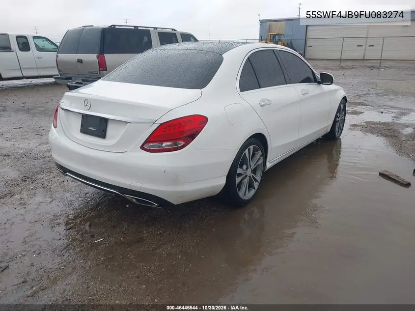 2015 MERCEDES C-KLASSE VIN 55SWF4JB9FU083274 — фото 4