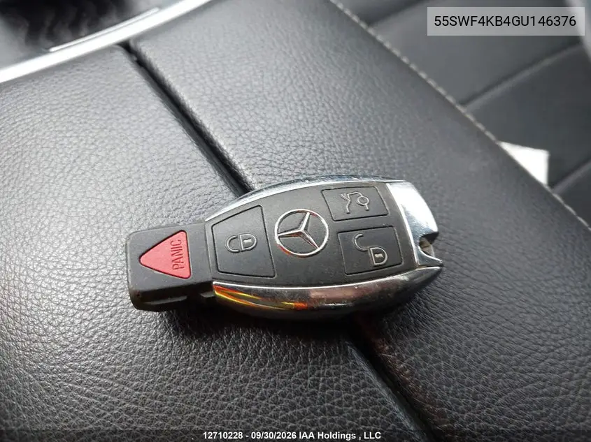 2016 MERCEDES C-KLASSE VIN 55SWF4KB4GU146376 — фото 11