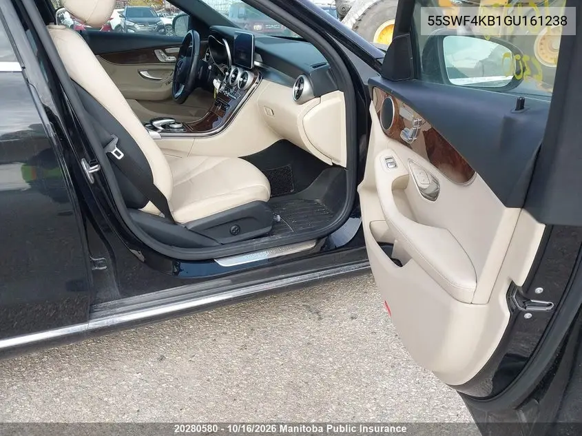 2016 MERCEDES C-KLASSE VIN 55SWF4KB1GU161238 — фото 5