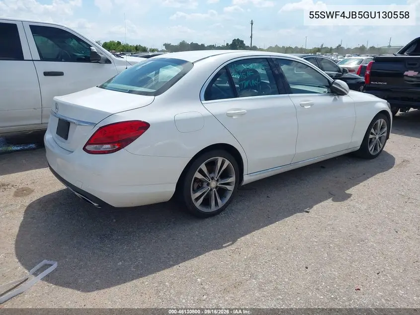 2016 MERCEDES C-KLASSE VIN 55SWF4JB5GU130558 — фото 4