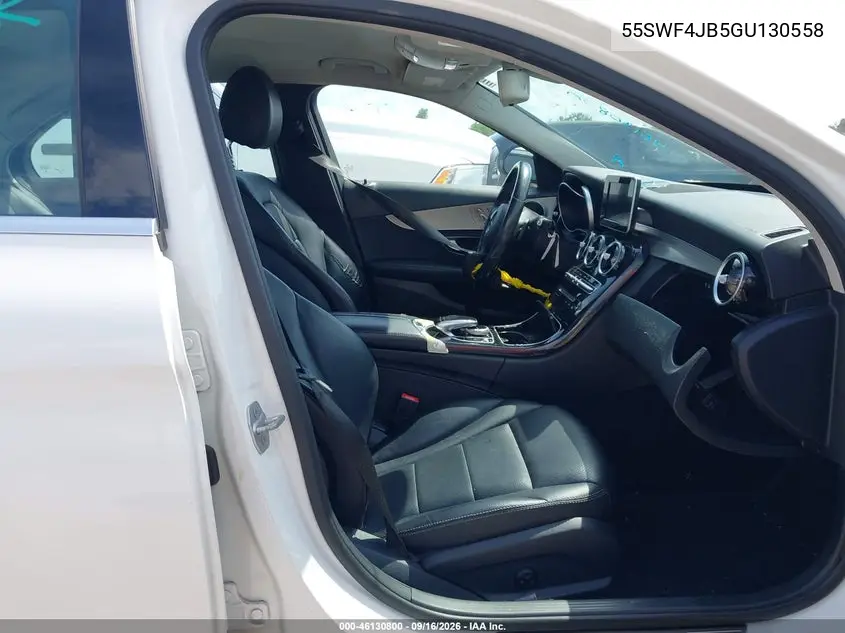 2016 MERCEDES C-KLASSE VIN 55SWF4JB5GU130558 — фото 5