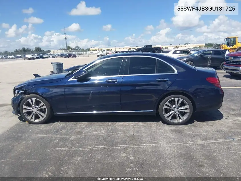 2016 MERCEDES C-KLASSE VIN 55SWF4JB3GU131725 — фото 14