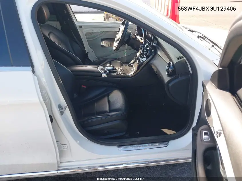 2016 MERCEDES C-KLASSE VIN 55SWF4JBXGU129406 — фото 5