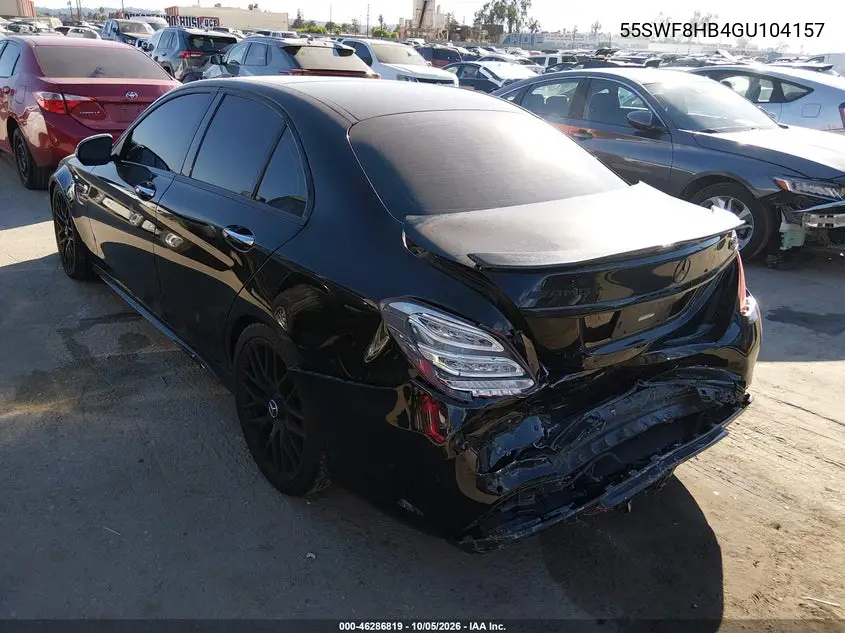 2016 MERCEDES C-KLASSE VIN 55SWF8HB4GU104157 — фото 3