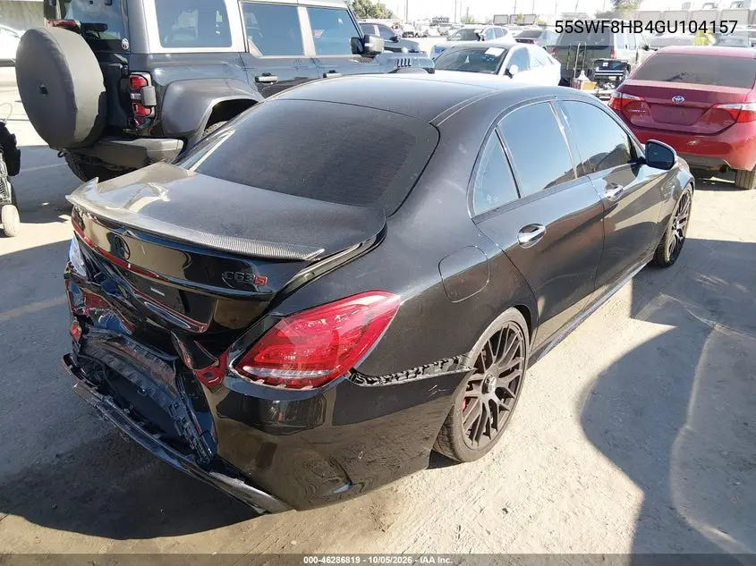 2016 MERCEDES C-KLASSE VIN 55SWF8HB4GU104157 — фото 4