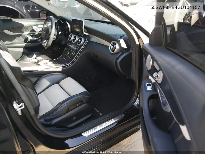 2016 MERCEDES C-KLASSE VIN 55SWF8HB4GU104157 — фото 5