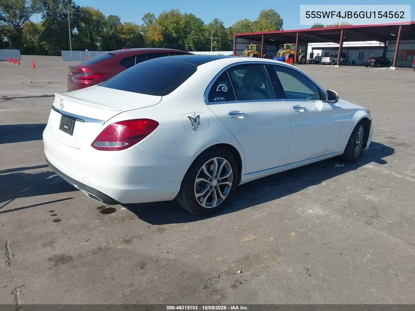 2016 MERCEDES C-KLASSE VIN 55SWF4JB6GU154562 — фото 4