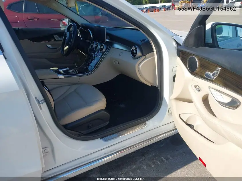 2016 MERCEDES C-KLASSE VIN 55SWF4JB6GU154562 — фото 5