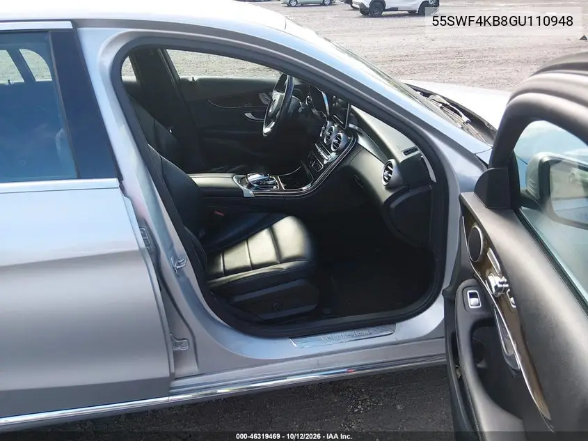 2016 MERCEDES C-KLASSE VIN 55SWF4KB8GU110948 — фото 5