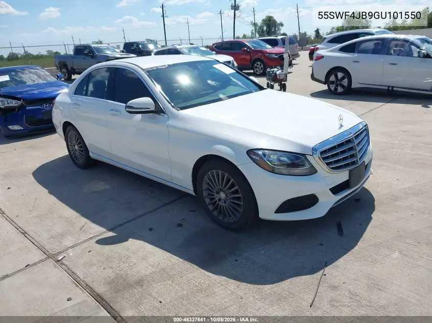 MERCEDES C-KLASSE 2016, VIN 55SWF4JB9GU101550