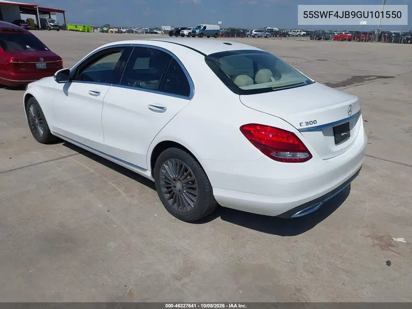 2016 MERCEDES C-KLASSE VIN 55SWF4JB9GU101550 — фото 3