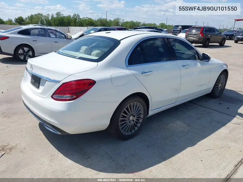 2016 MERCEDES C-KLASSE VIN 55SWF4JB9GU101550 — фото 4