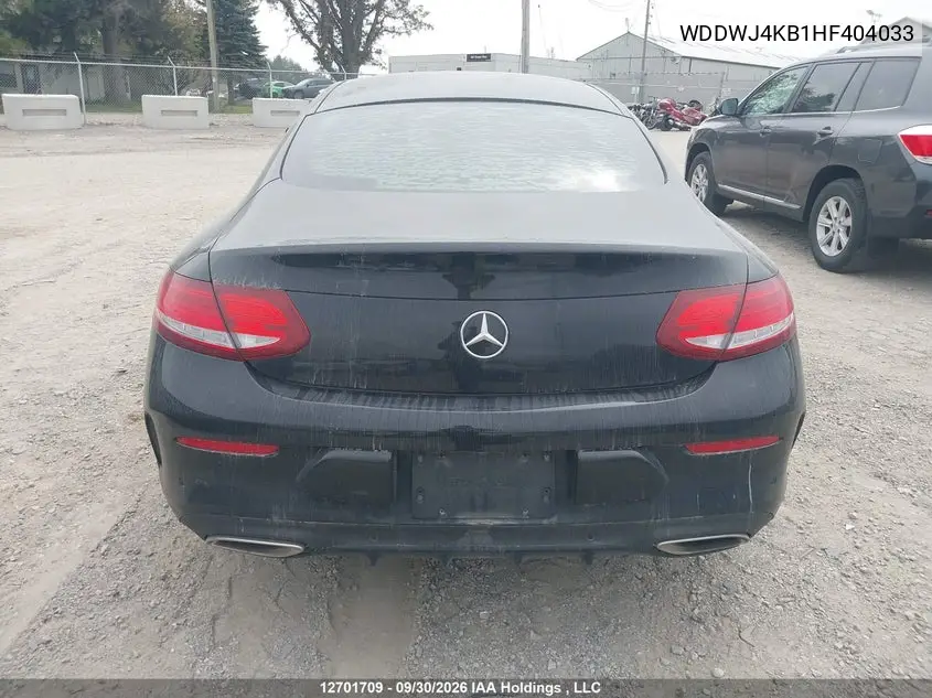 2017 MERCEDES C-KLASSE VIN WDDWJ4KB1HF404033 — фото 16