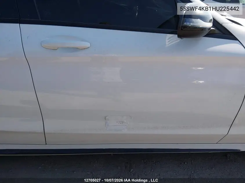 2017 MERCEDES C-KLASSE VIN 55SWF4KB1HU225442 — фото 19
