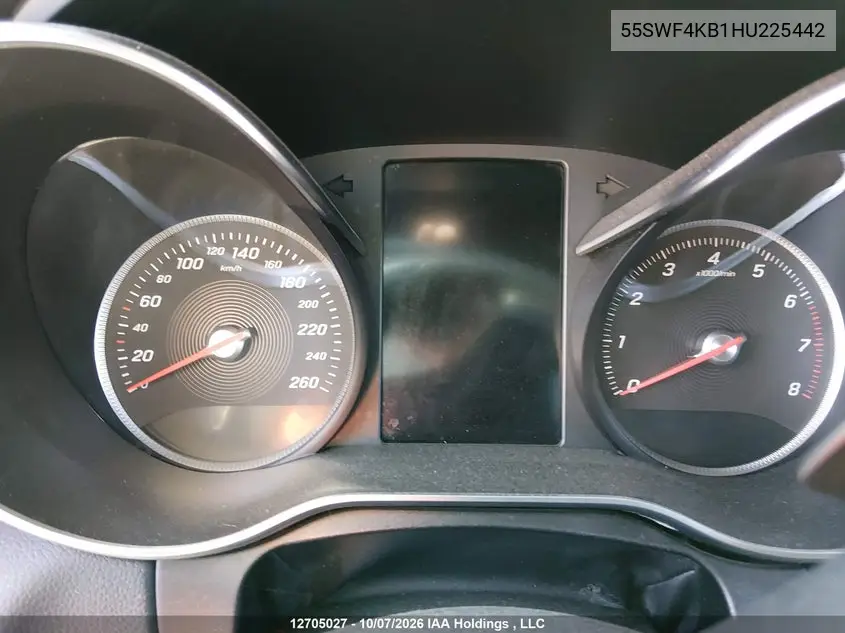 2017 MERCEDES C-KLASSE VIN 55SWF4KB1HU225442 — фото 7