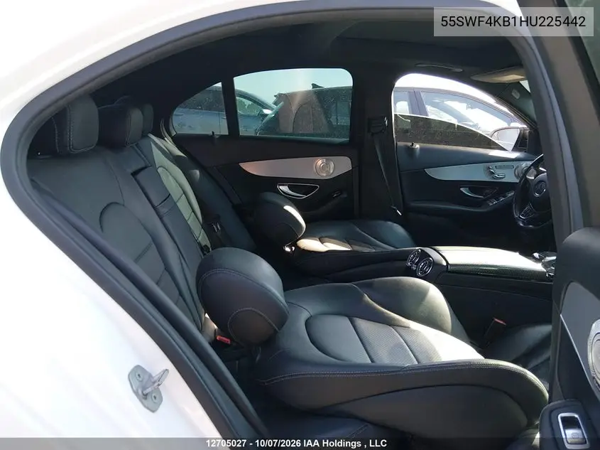 2017 MERCEDES C-KLASSE VIN 55SWF4KB1HU225442 — фото 8