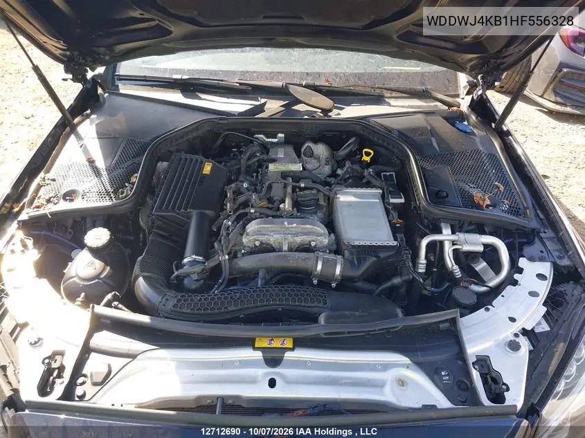2017 MERCEDES C-KLASSE VIN WDDWJ4KB1HF556328 — фото 10