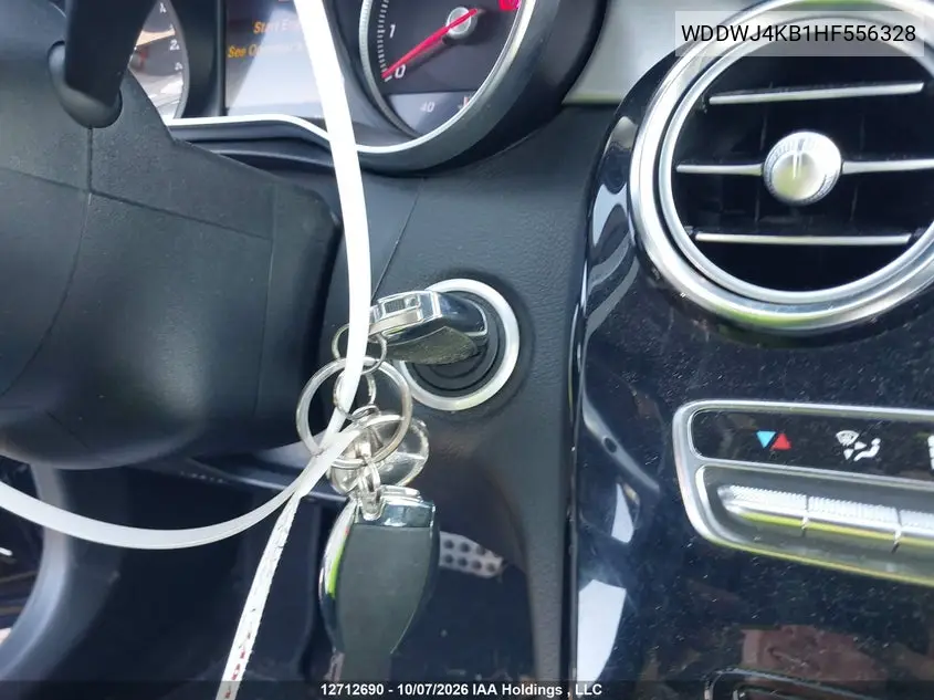 2017 MERCEDES C-KLASSE VIN WDDWJ4KB1HF556328 — фото 11
