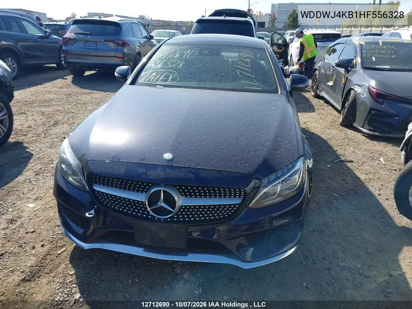 2017 MERCEDES C-KLASSE VIN WDDWJ4KB1HF556328 — фото 13