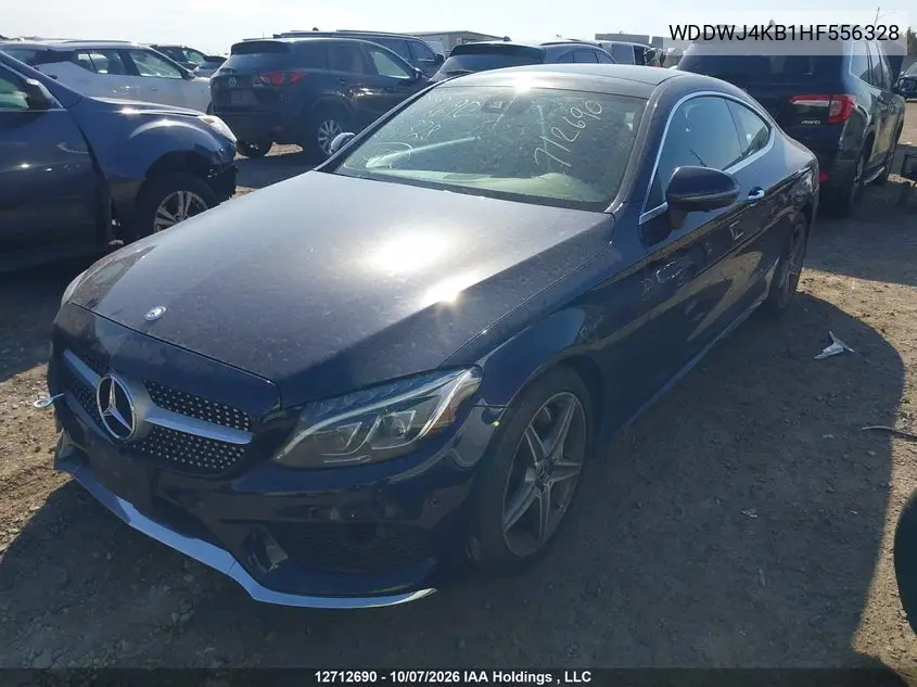 2017 MERCEDES C-KLASSE VIN WDDWJ4KB1HF556328 — фото 15