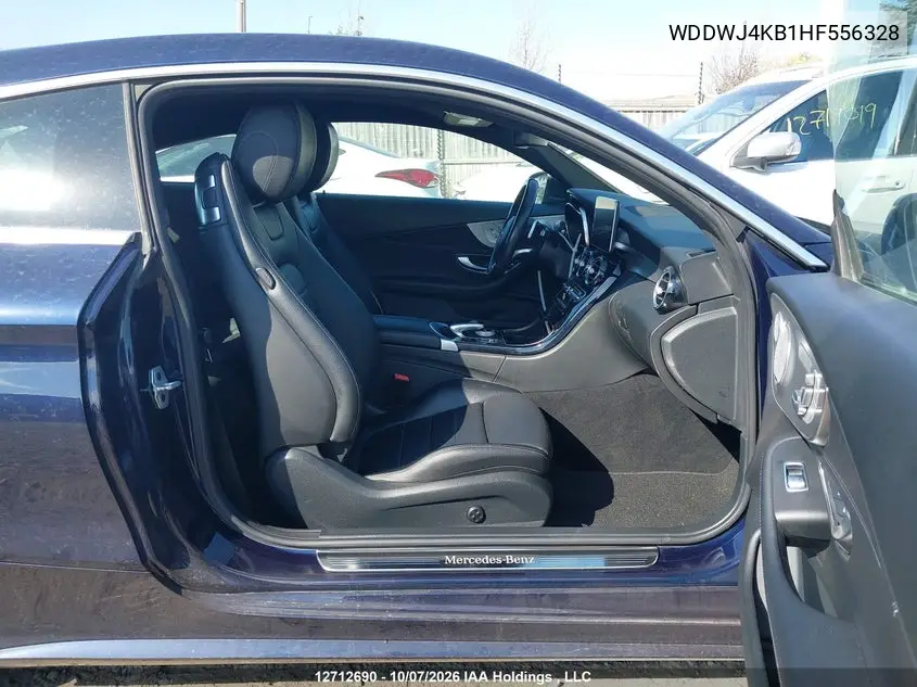 2017 MERCEDES C-KLASSE VIN WDDWJ4KB1HF556328 — фото 5