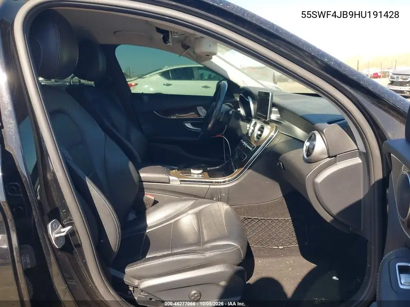 2017 MERCEDES C-KLASSE VIN 55SWF4JB9HU191428 — фото 5