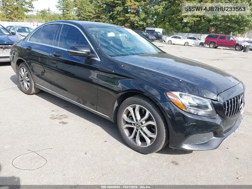 MERCEDES C-KLASSE 2017, VIN 55SWF4JB7HU233563