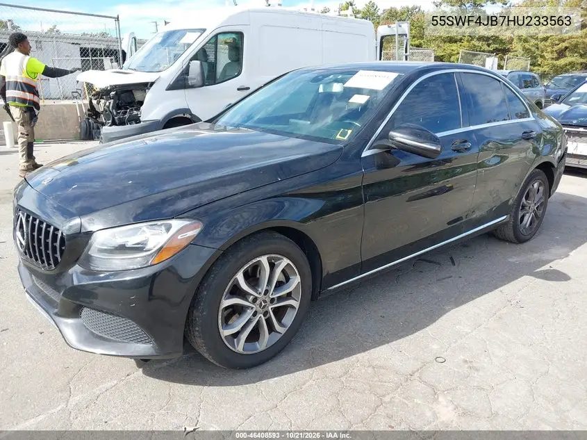 2017 MERCEDES C-KLASSE VIN 55SWF4JB7HU233563 — фото 2