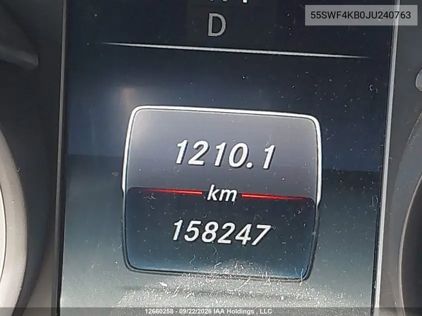 2018 MERCEDES C-KLASSE VIN 55SWF4KB0JU240763 — фото 16