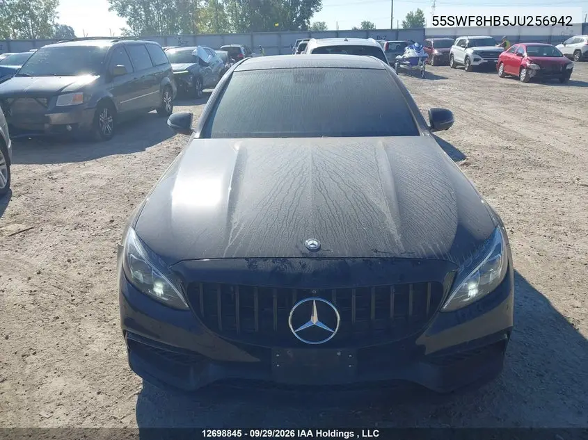 2018 MERCEDES C-KLASSE VIN 55SWF8HB5JU256942 — фото 12
