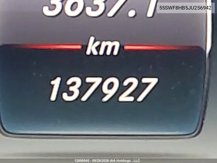 2018 MERCEDES C-KLASSE VIN 55SWF8HB5JU256942 — фото 15