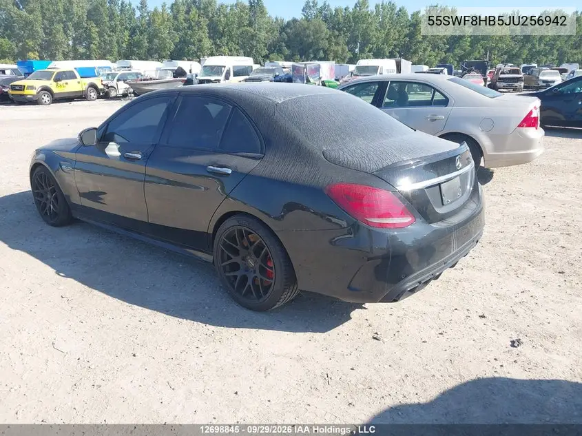 2018 MERCEDES C-KLASSE VIN 55SWF8HB5JU256942 — фото 3
