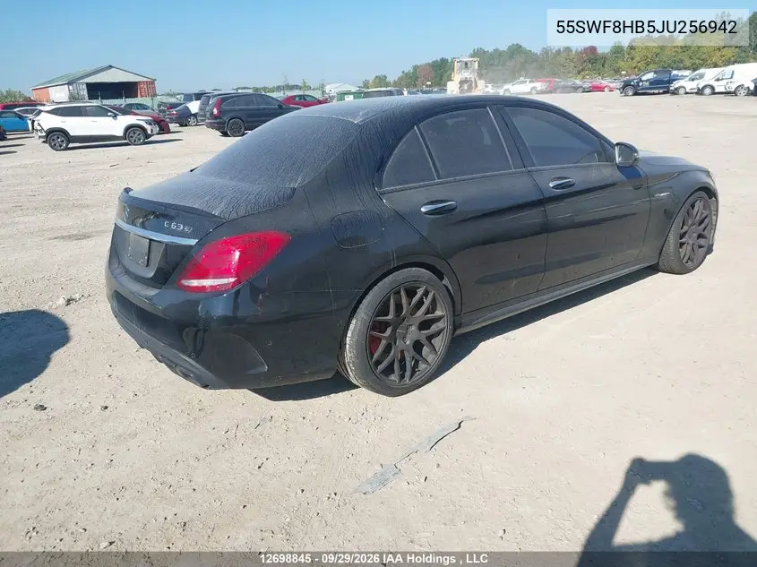 2018 MERCEDES C-KLASSE VIN 55SWF8HB5JU256942 — фото 4