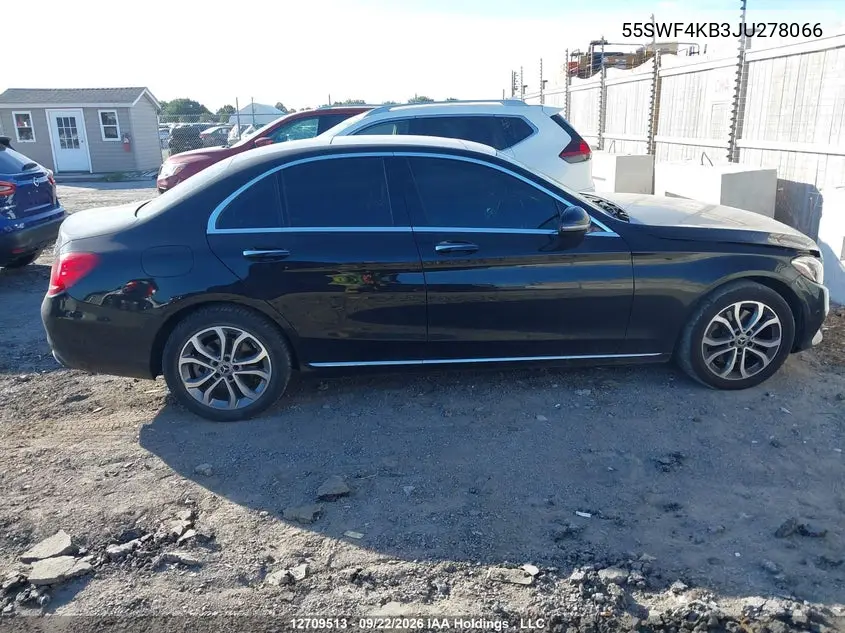 2018 MERCEDES C-KLASSE VIN 55SWF4KB3JU278066 — фото 13