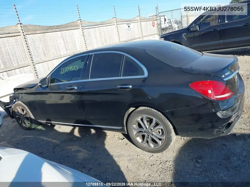 2018 MERCEDES C-KLASSE VIN 55SWF4KB3JU278066 — фото 14