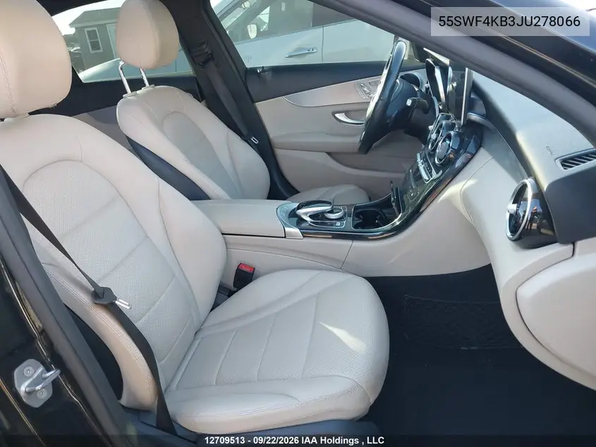 2018 MERCEDES C-KLASSE VIN 55SWF4KB3JU278066 — фото 5