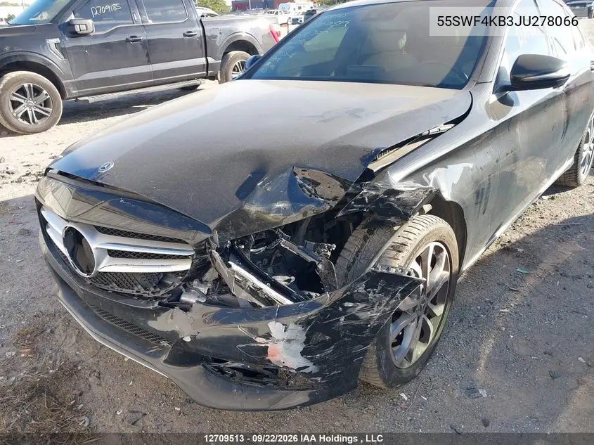 2018 MERCEDES C-KLASSE VIN 55SWF4KB3JU278066 — фото 6