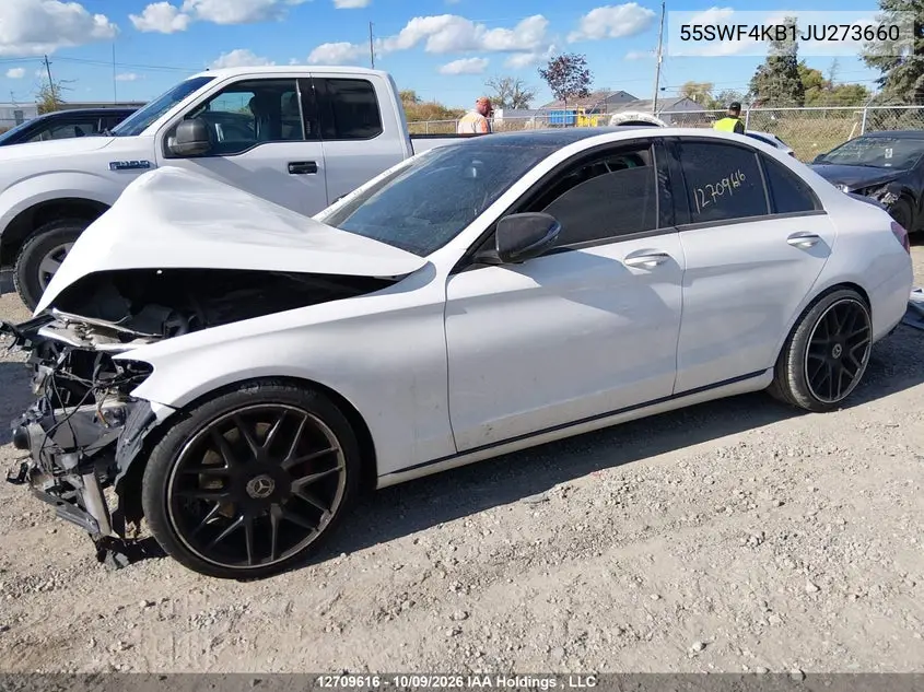 2018 MERCEDES C-KLASSE VIN 55SWF4KB1JU273660 — фото 13
