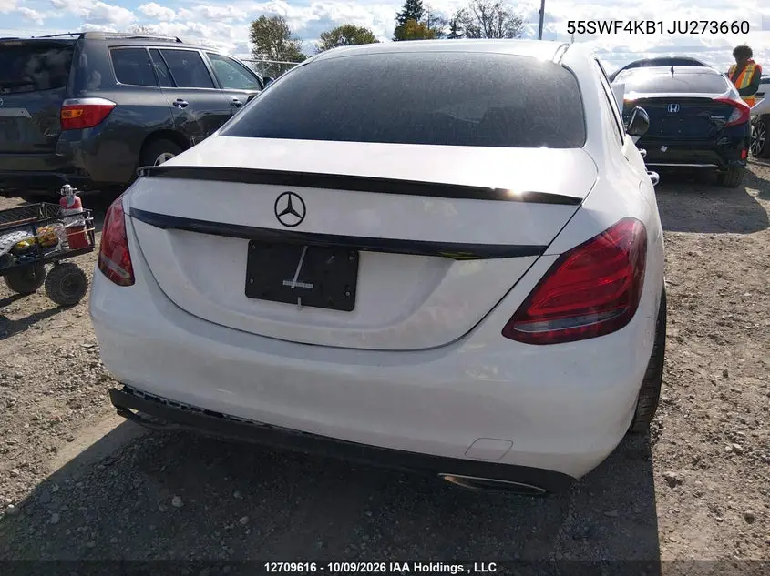 2018 MERCEDES C-KLASSE VIN 55SWF4KB1JU273660 — фото 15