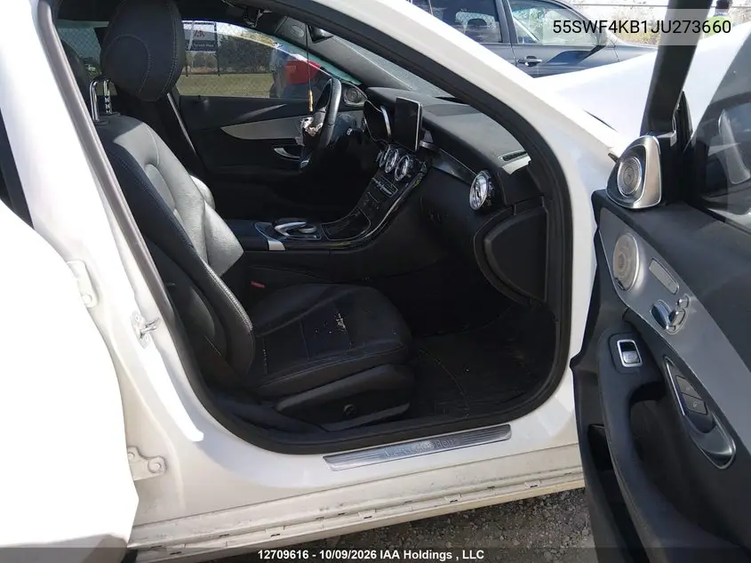 2018 MERCEDES C-KLASSE VIN 55SWF4KB1JU273660 — фото 5