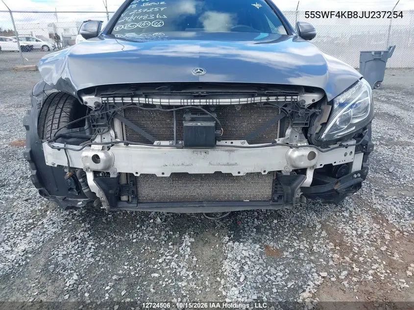 2018 MERCEDES C-KLASSE VIN 55SWF4KB8JU237254 — фото 6